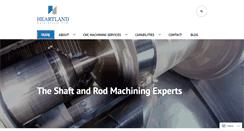 Desktop Screenshot of heartlandmachining.com